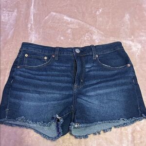 No Boundaries Dark Blue Jean Shorts